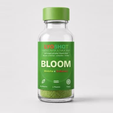 Matcha x Erdbeere – LYOSHOT BLOOM Vitamin Shot